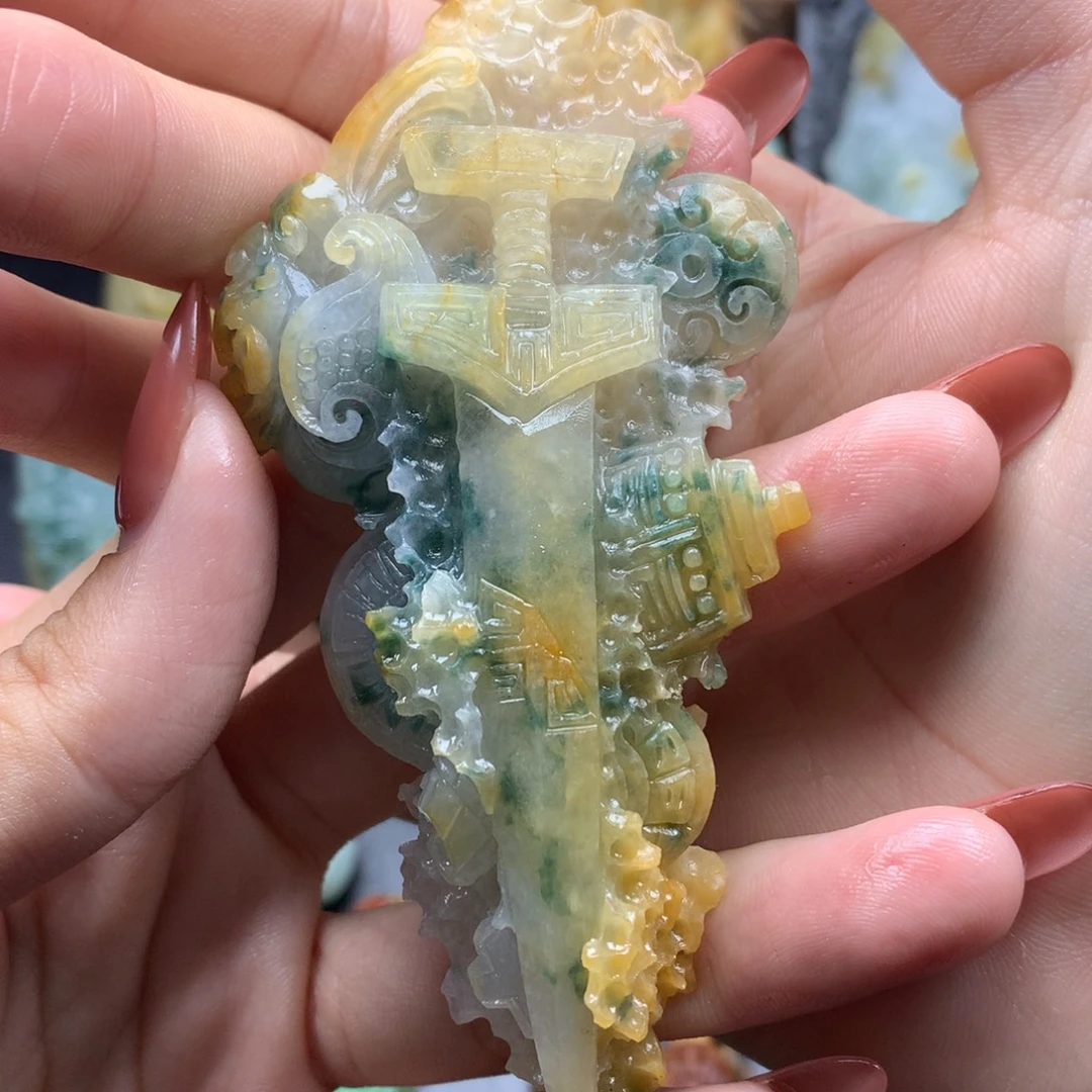 ****欢定制翡翠未镶嵌翡翠