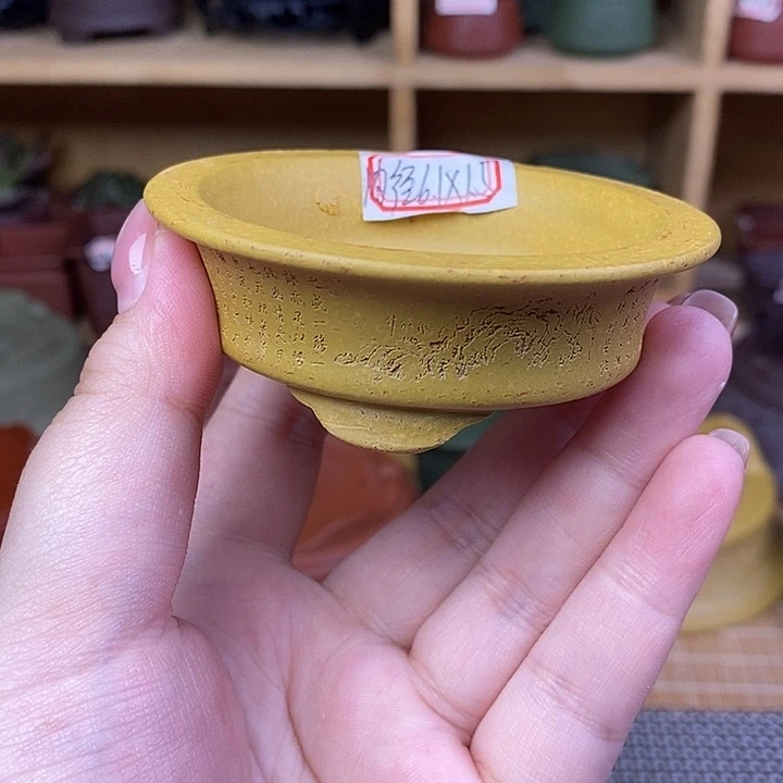 宜兴紫砂精品花盆