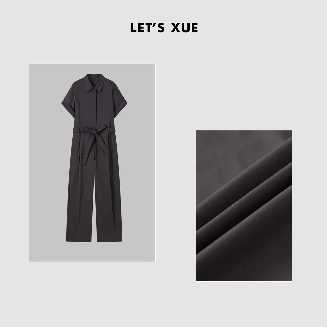XUE【工装连体裤】设计感简约裤子女