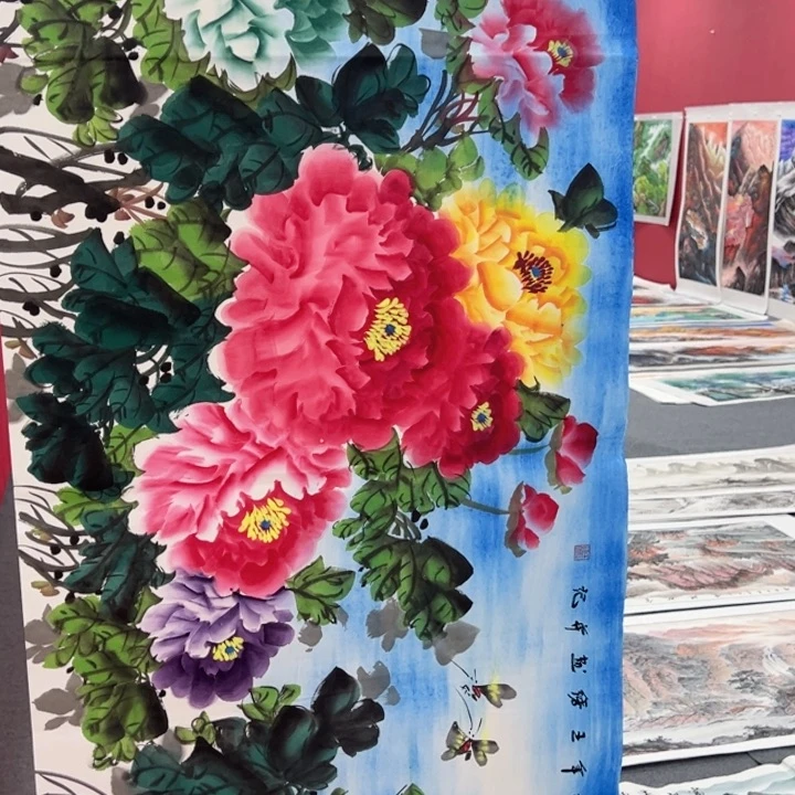 竖款早上好主播和你们说画