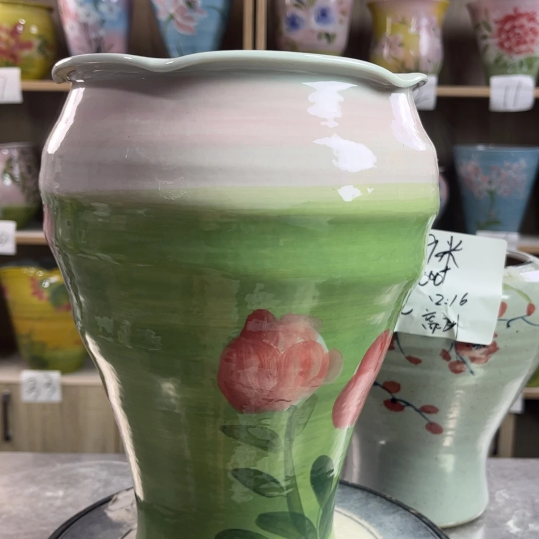 景德镇陶瓷花盆花盆