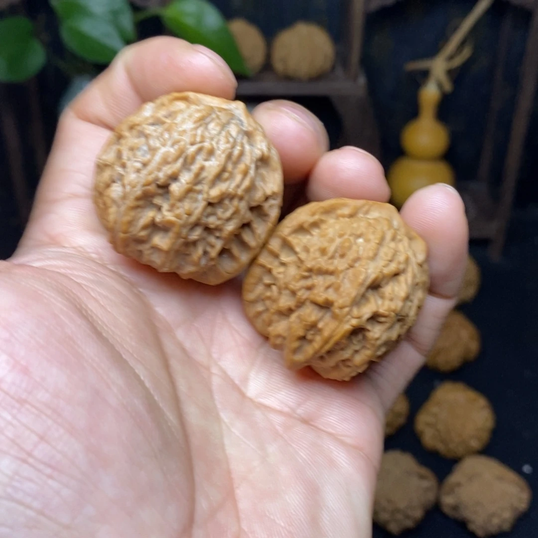 文玩核桃吊坠37红豆