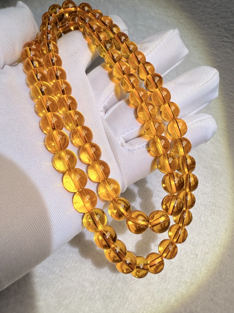 Z074-轻奢收藏级精品黄色妈妈链多样性发一