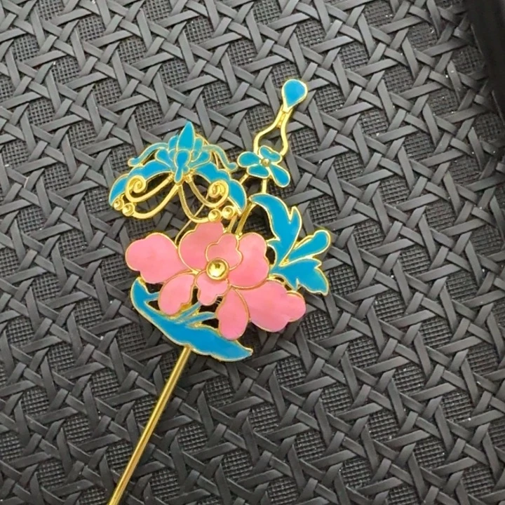 醋酸铁合金鹅毛仿点翠