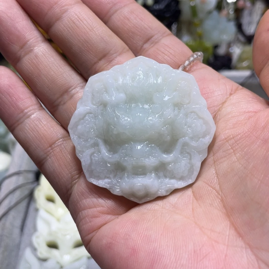 【闪购商品】岫玉颈饰未镶嵌28吊坠