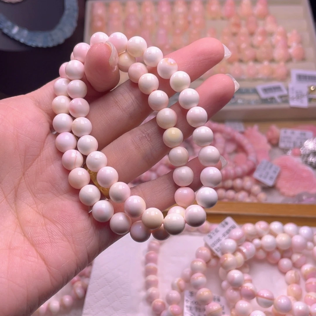 未镶嵌小雕海螺珠?****?福利