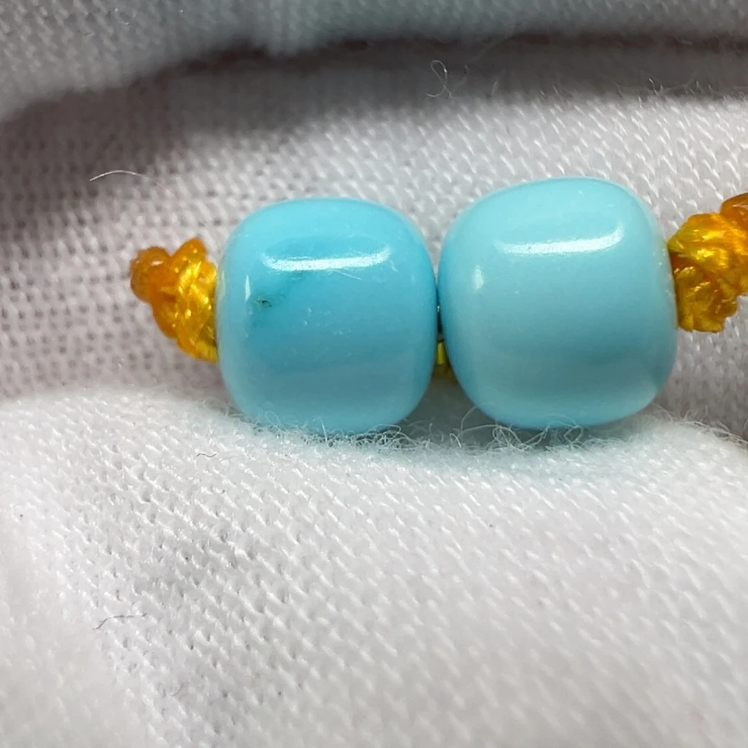 绿松石未镶嵌配饰6.3×5.4