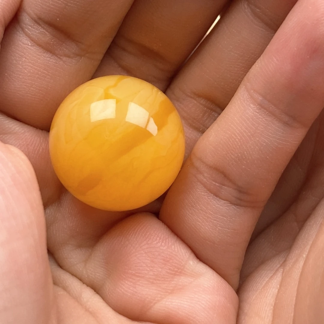 琥珀未镶嵌珠宝奇石蜜蜡圆珠