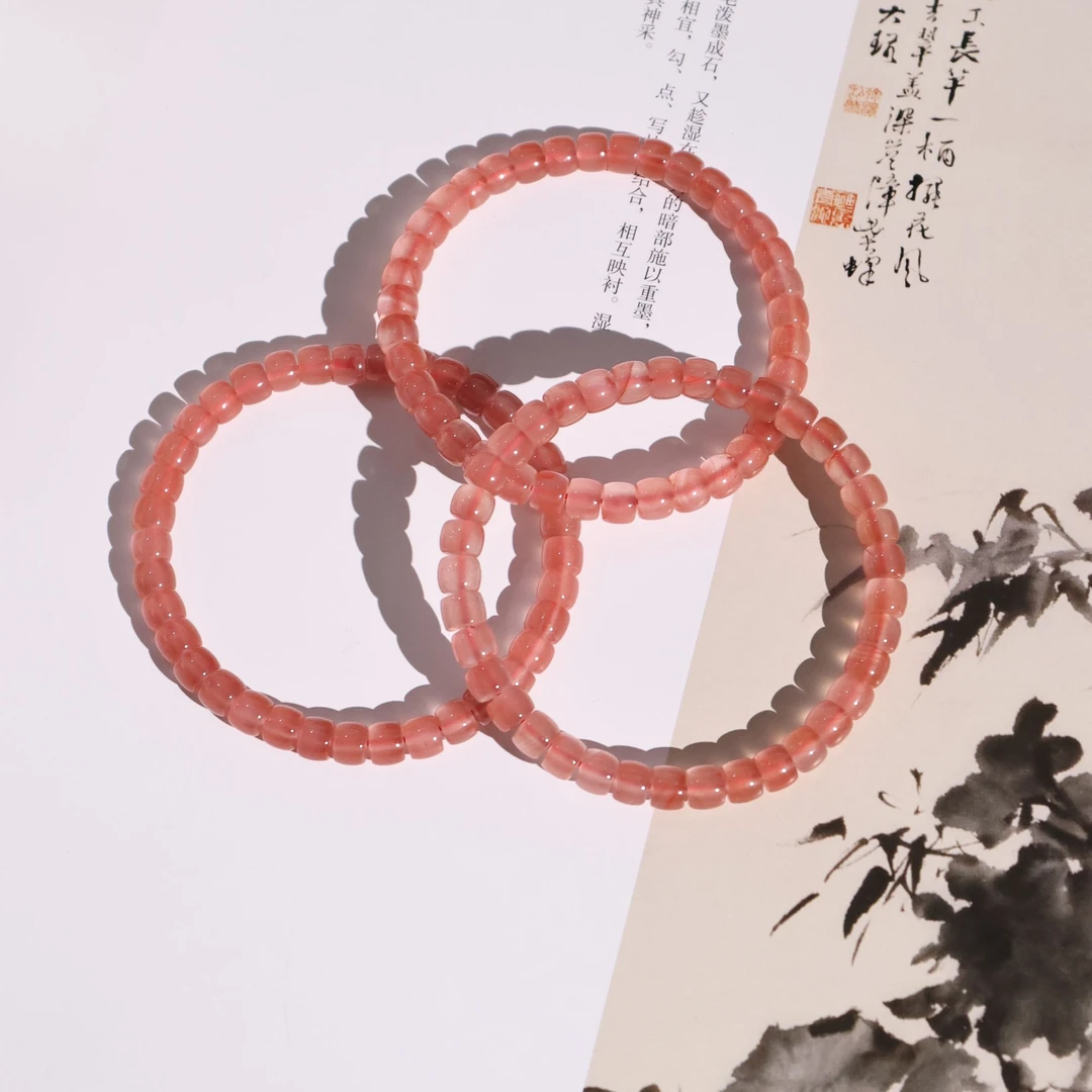 南红手链*精工*6mm左右（多样性发其一）