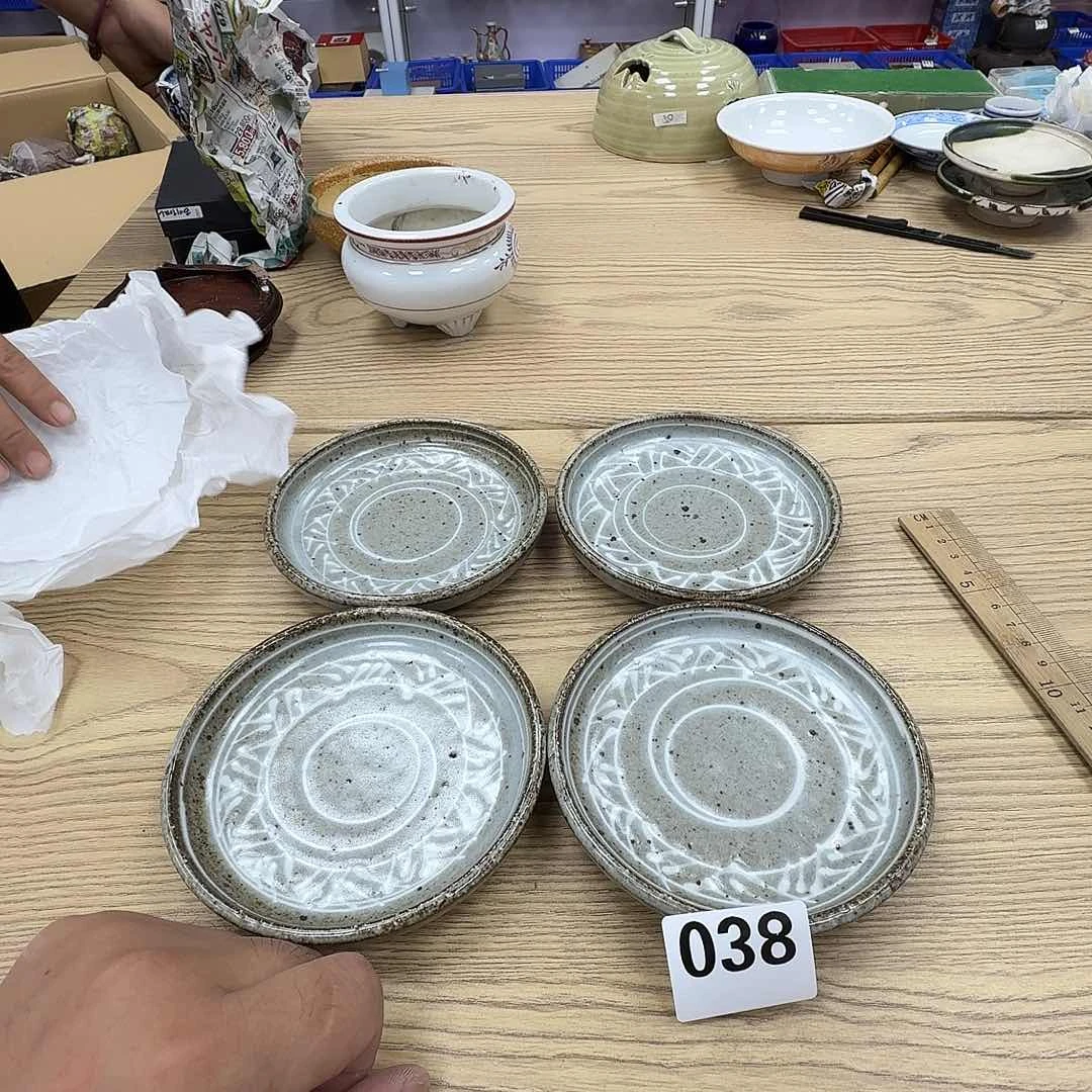 瓷片工艺品摆件瓷器摆件正能量