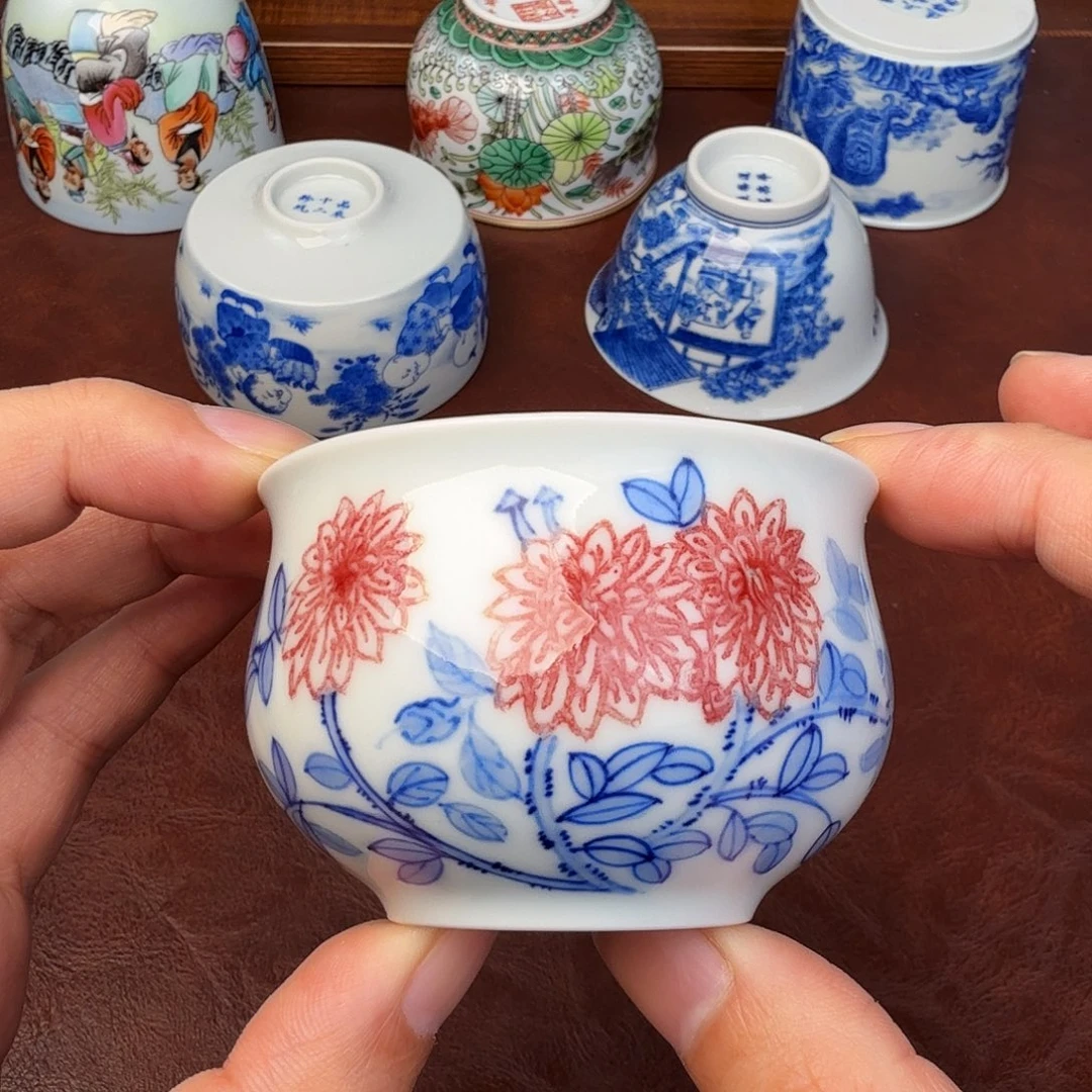 陶现代景德镇全手工全手绘陶瓷