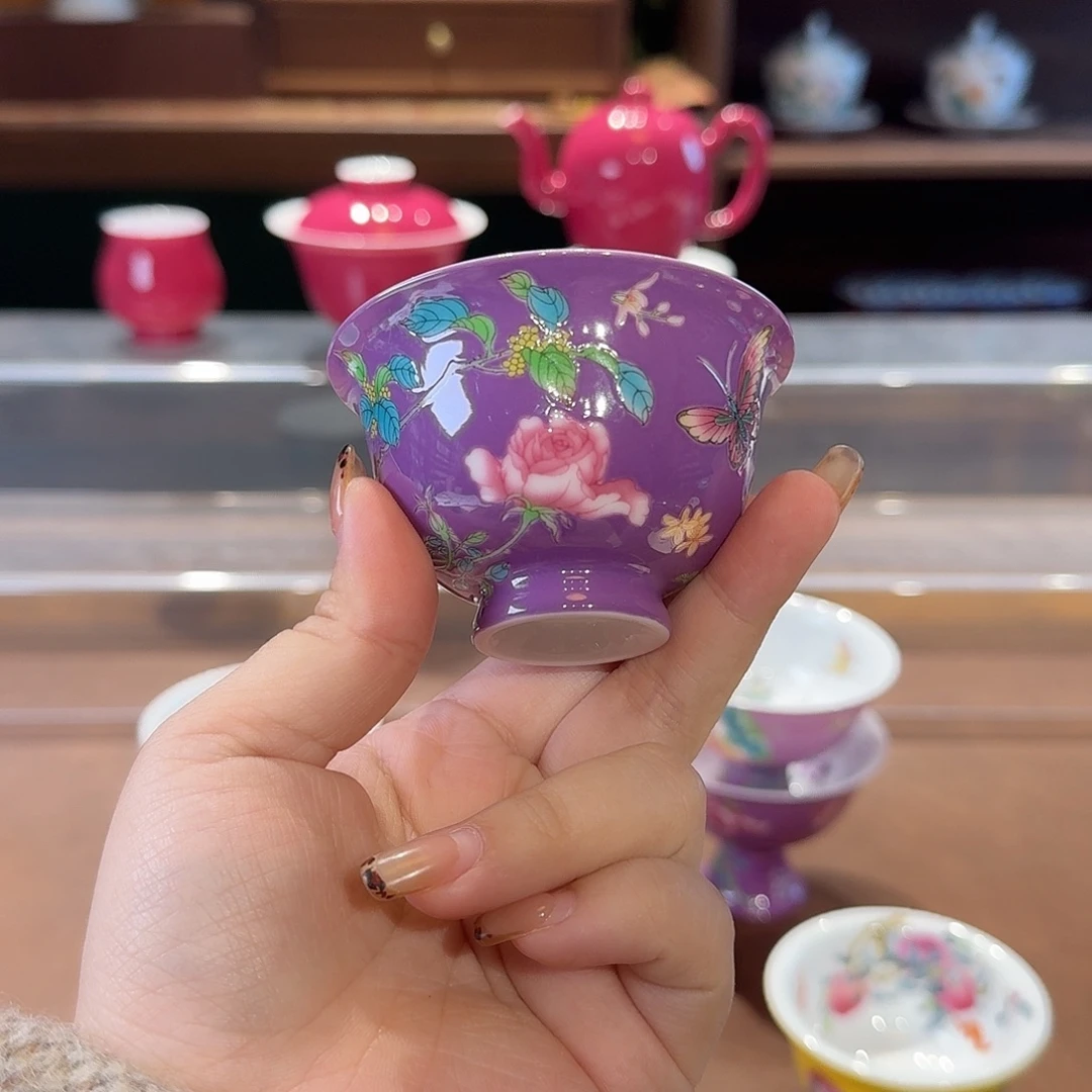 珐琅彩主人给茶具做茶具