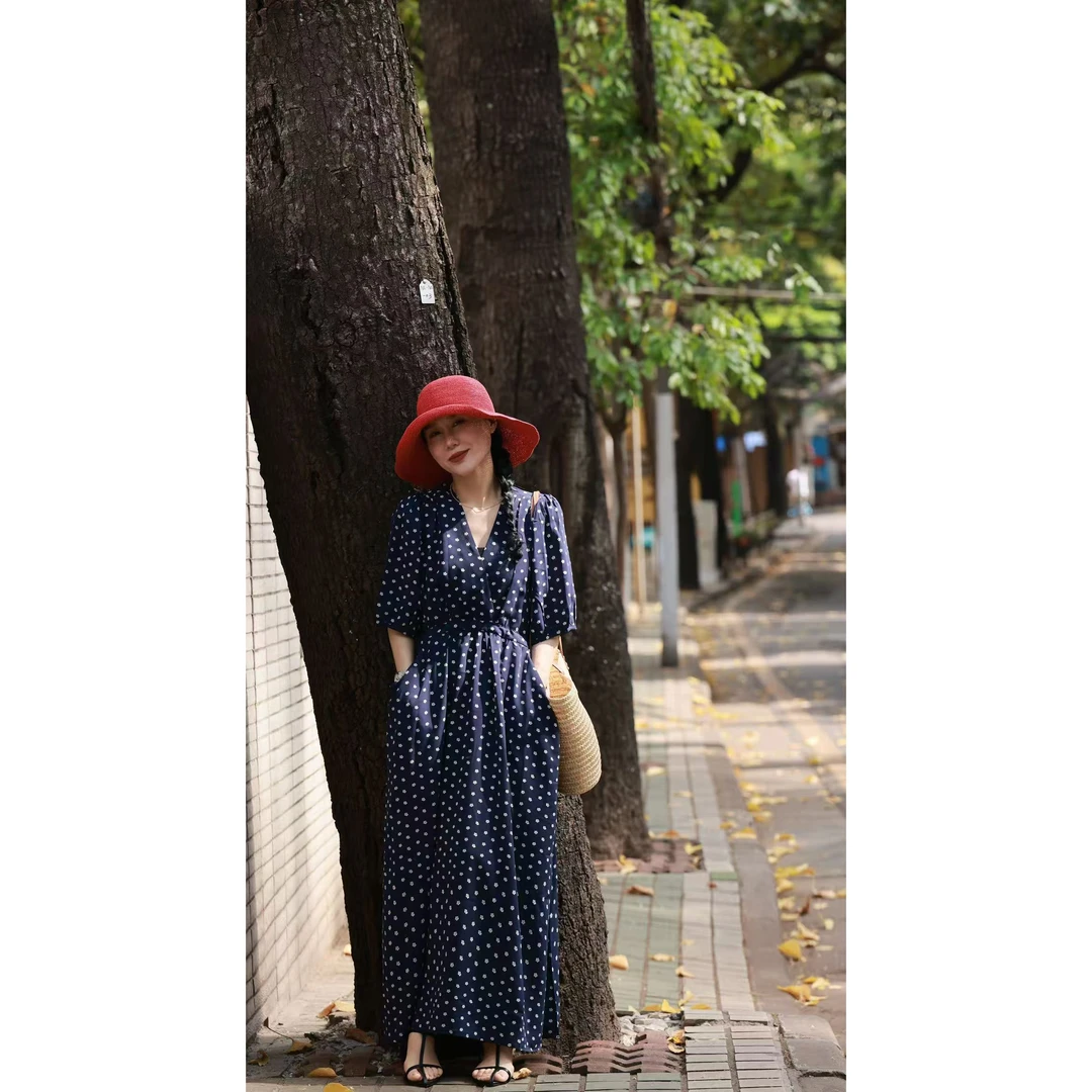 【那尚新品】法式浪漫简约经典连衣裙