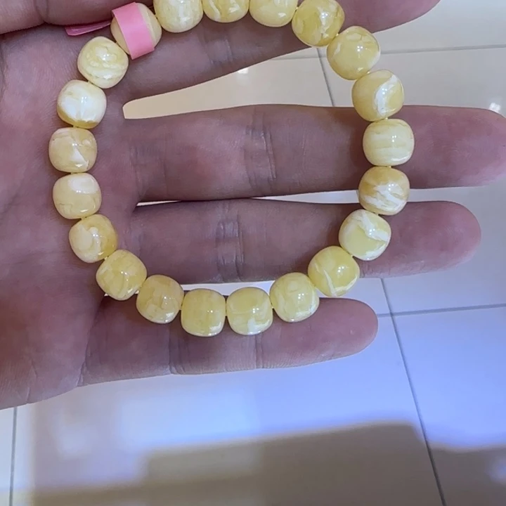 手链琥珀未镶嵌蜜蜡