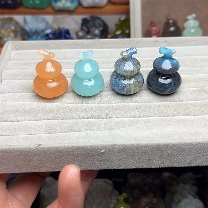 石材醒狮小白葫芦