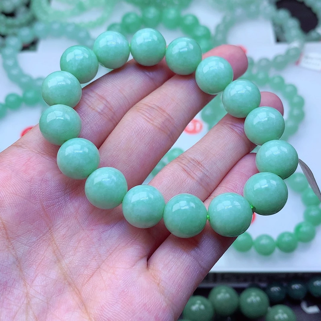 翡翠未镶嵌毛衣链