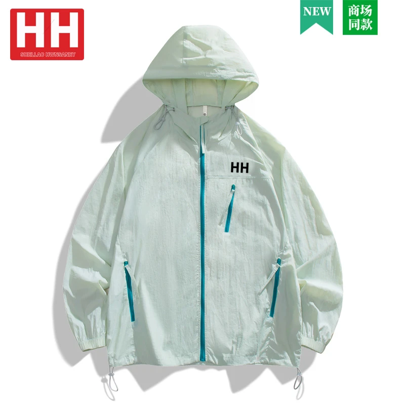 【撤柜清仓】SHELLAC HH海丽夏季冰丝防晒衣情侣款皮肤衣运动钓鱼服