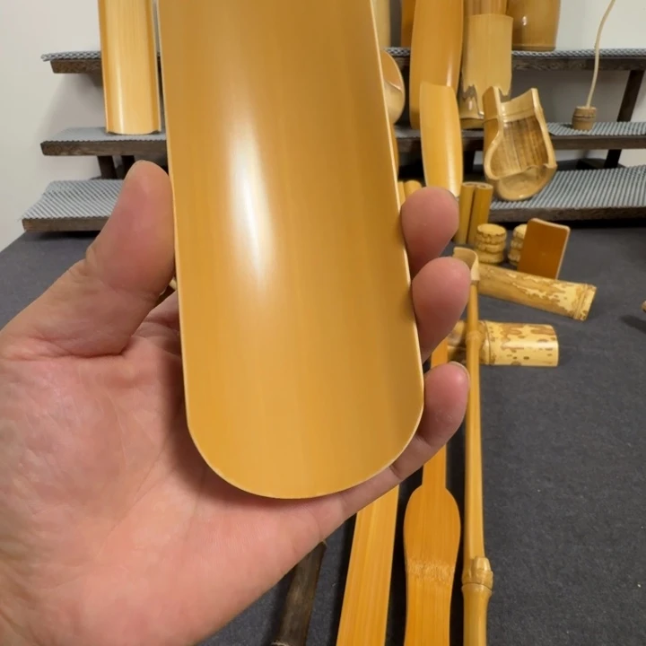 绰***余竹手工玉竹茶则，普通款