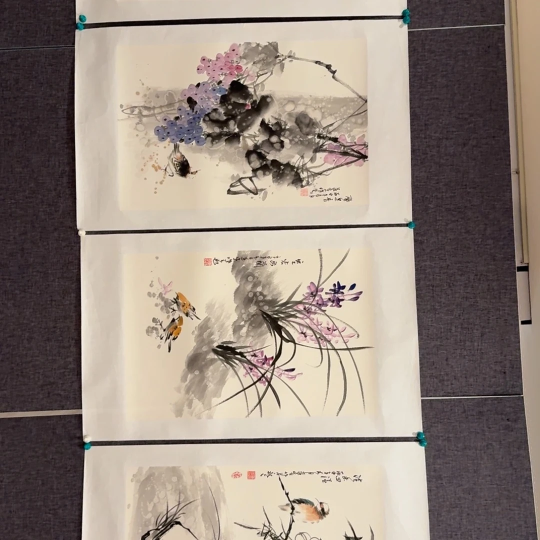 国画董老师作品画作