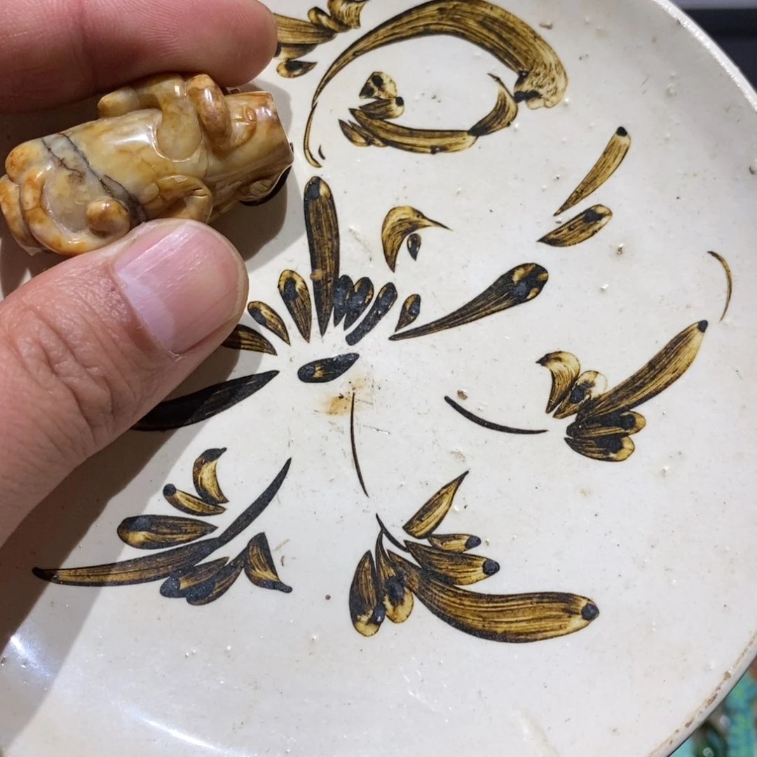 瓷片汉**都白底印花好物推荐