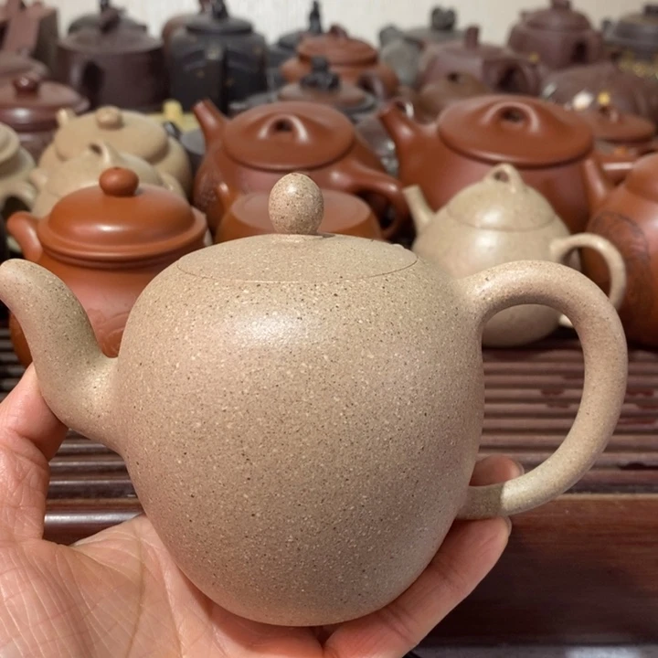 紫砂茶壶微瑕处理一把