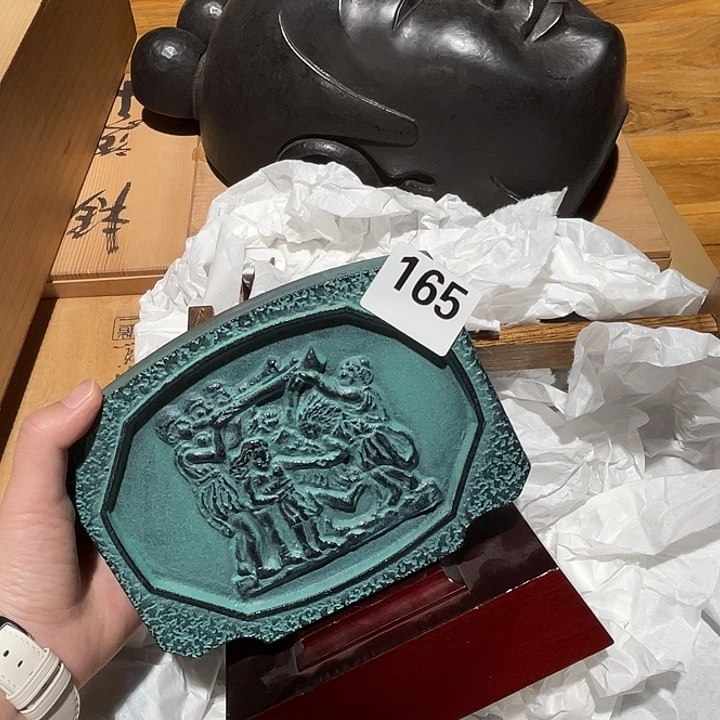 瓷片呀工艺品摆件瓷器摆件正能量