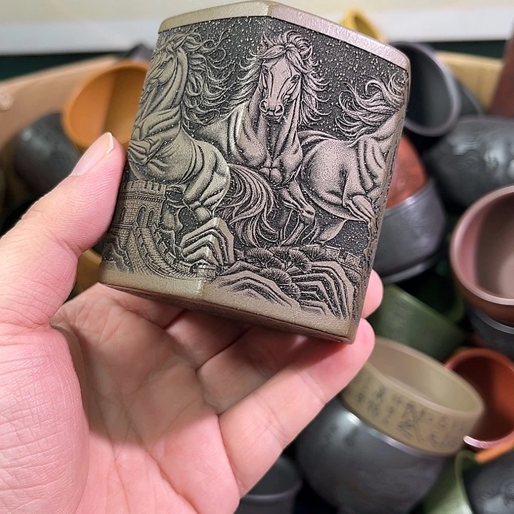 茶杯紫砂全手工紫砂主人杯