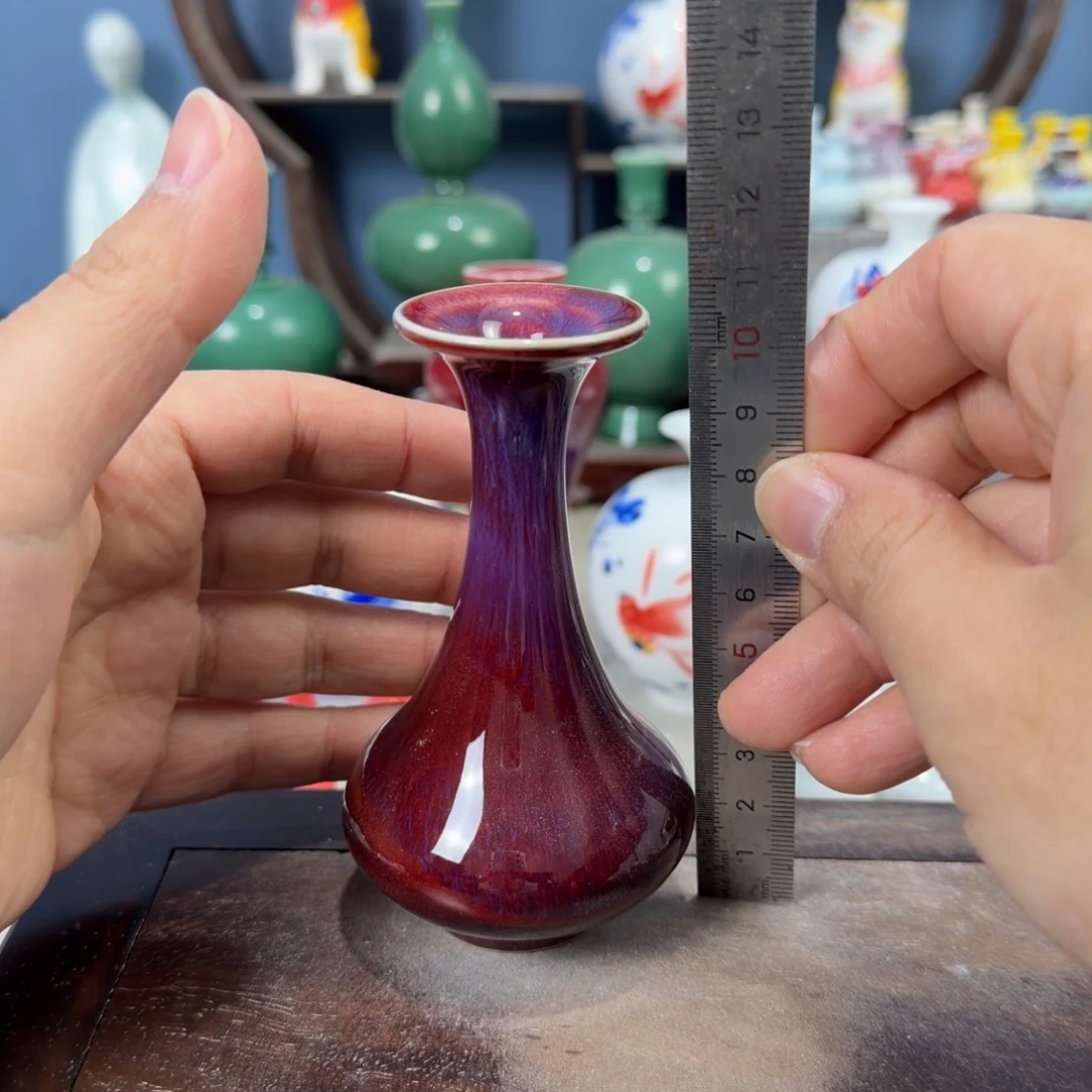 陶瓷手工小花器摆件