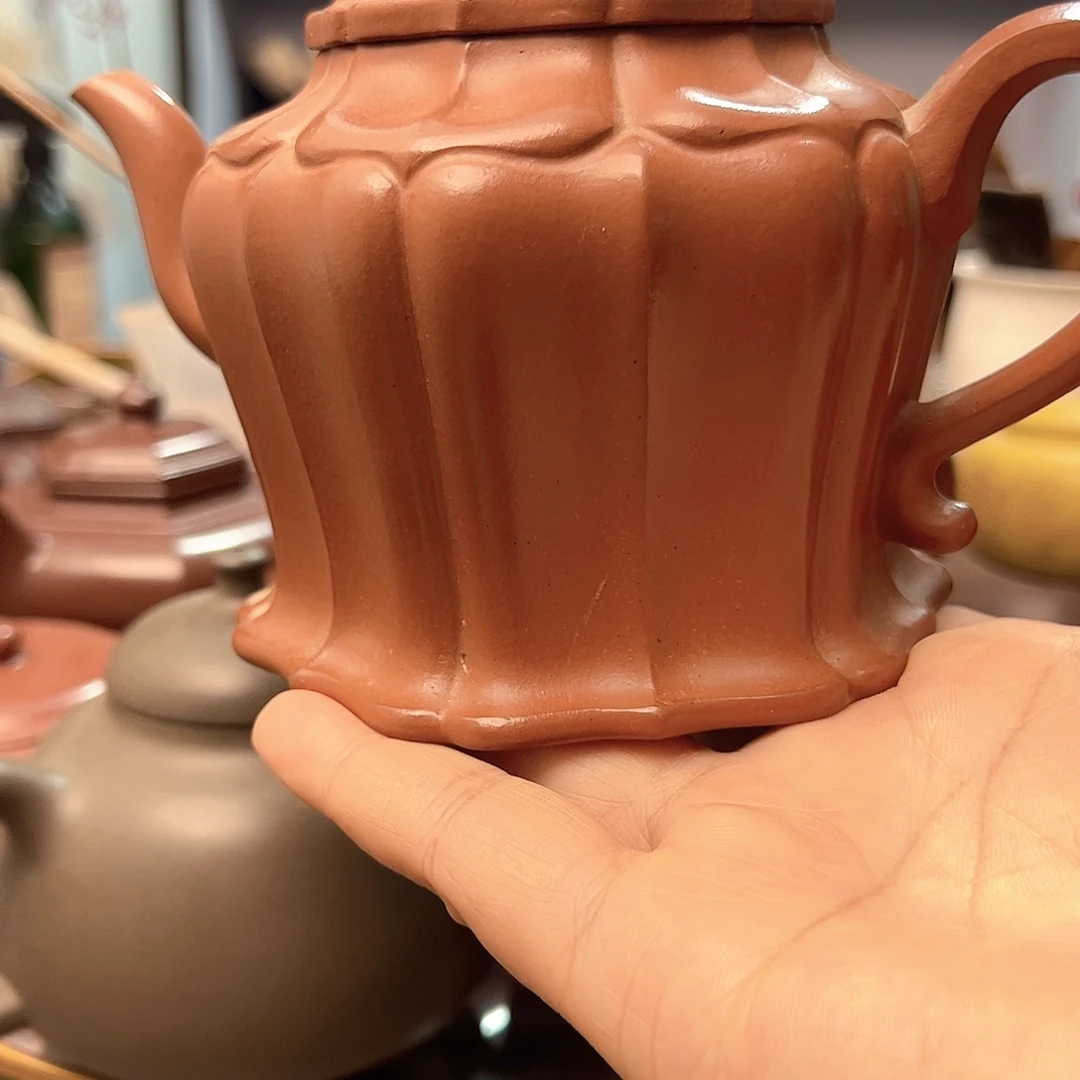 茶壶紫砂全手工制作