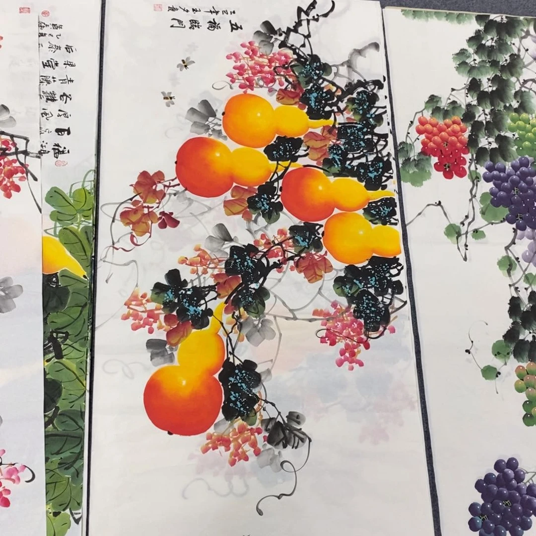 国画尺寸140✖️70四尺精品手绘画