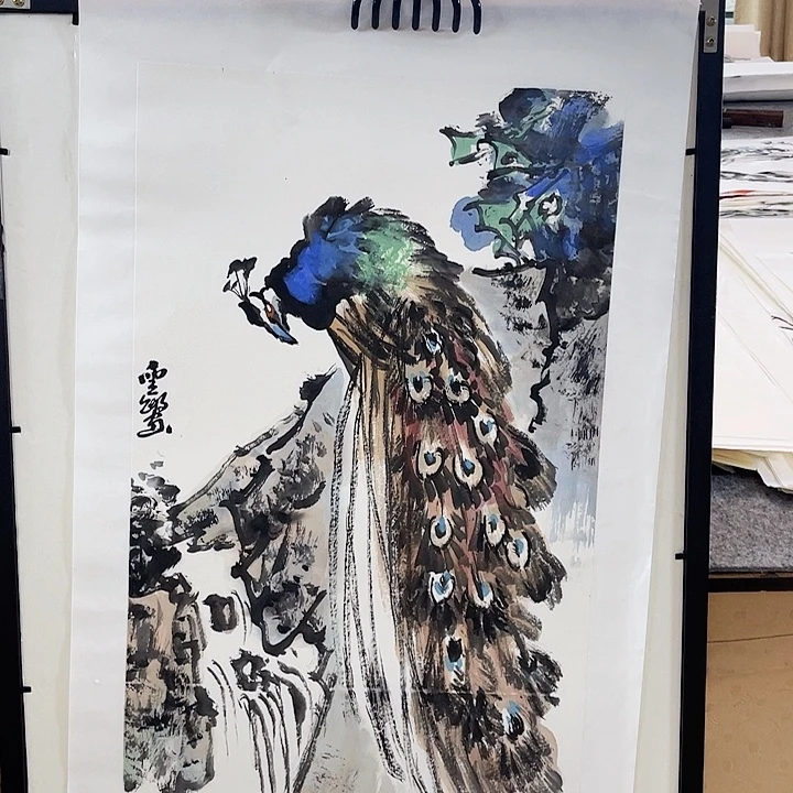 国画张圣敏先生纯手绘作品