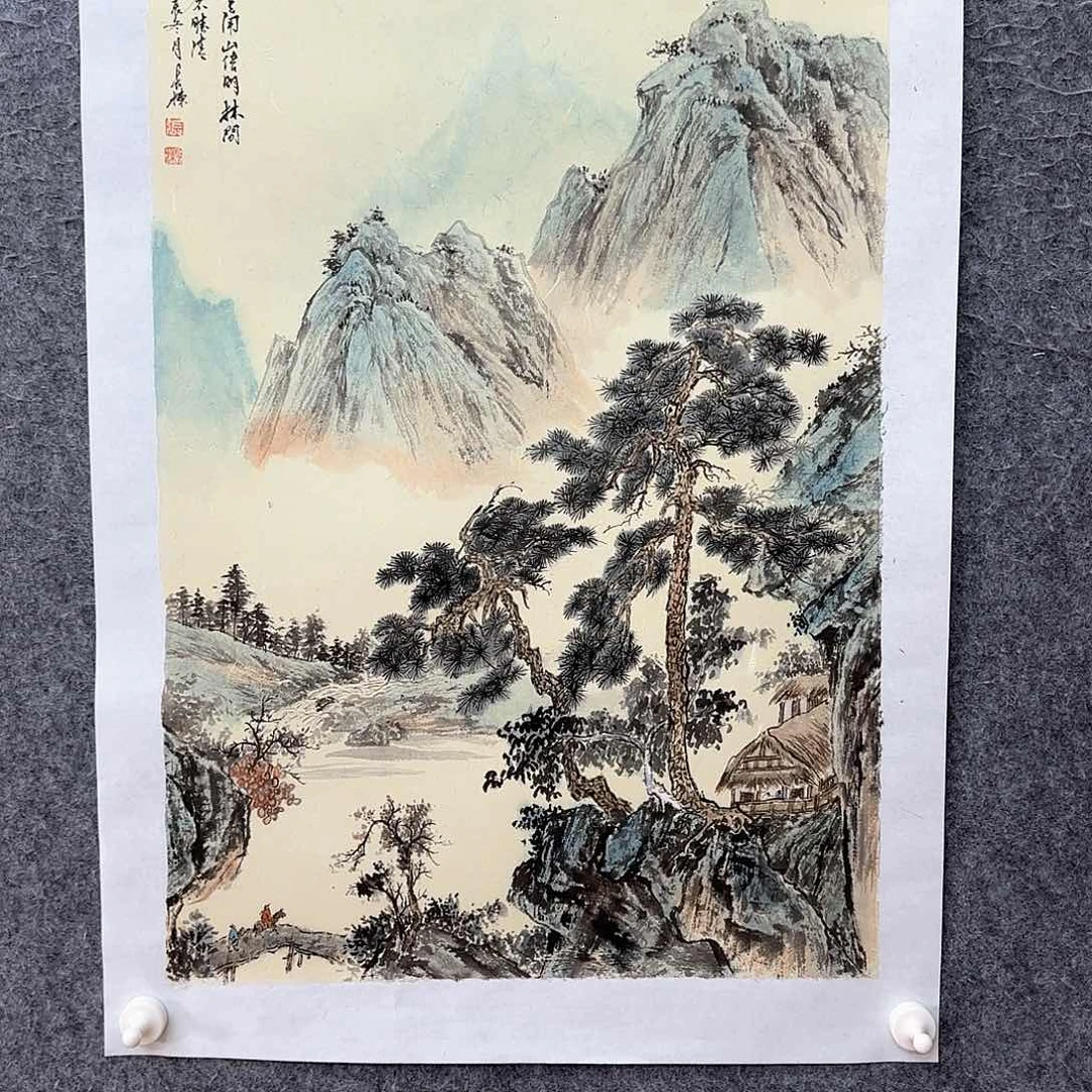 国画大写意地展现出来
