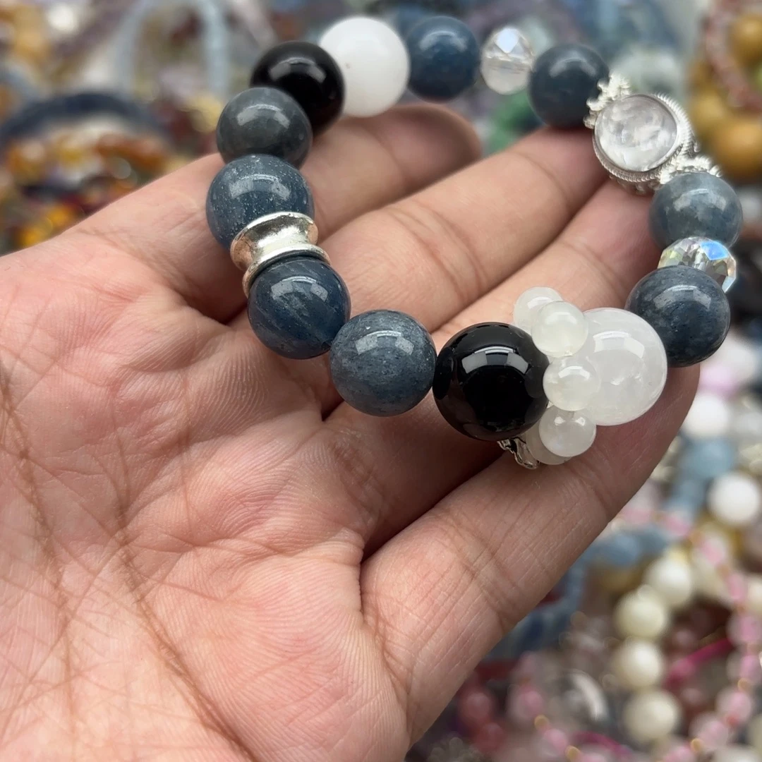 银S925镶嵌手链水晶