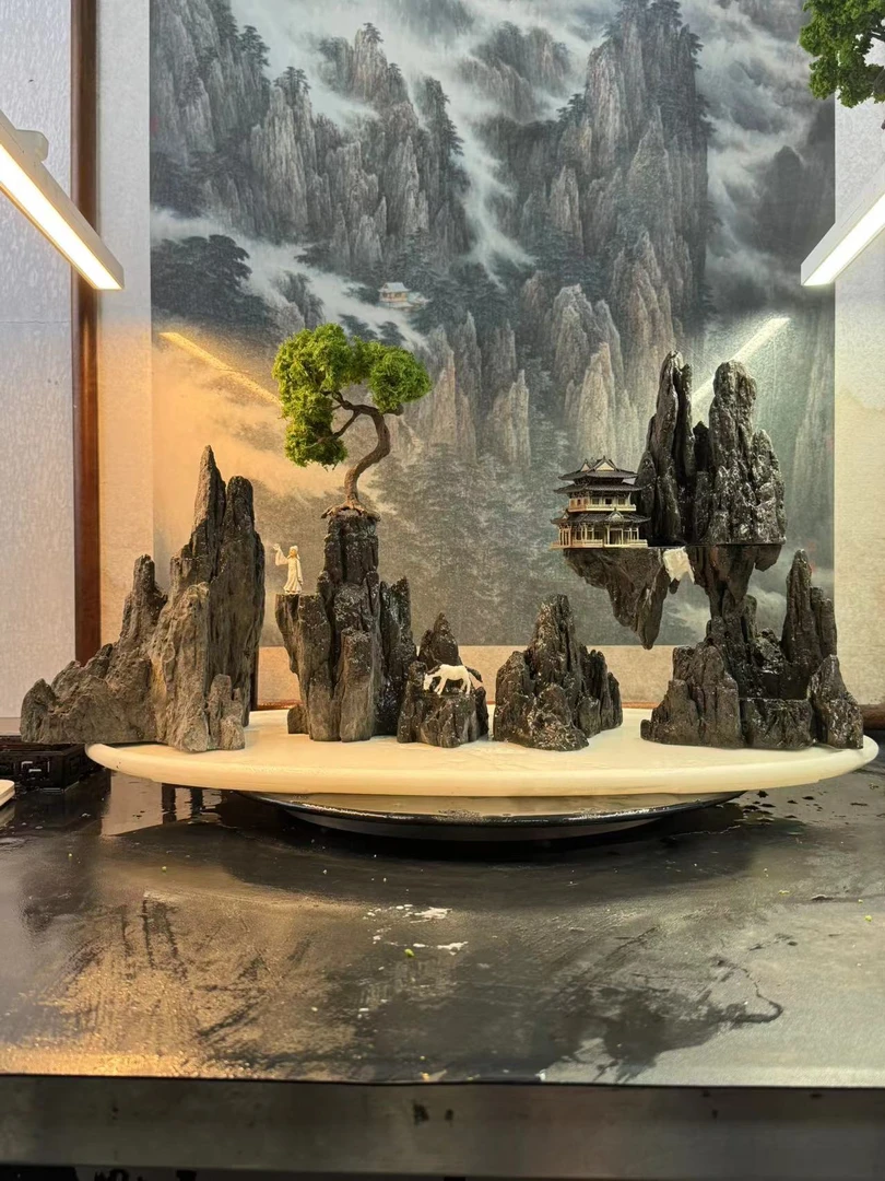 天空之城+云门仙台（80-150缸使用）尺寸长80*宽18*高30