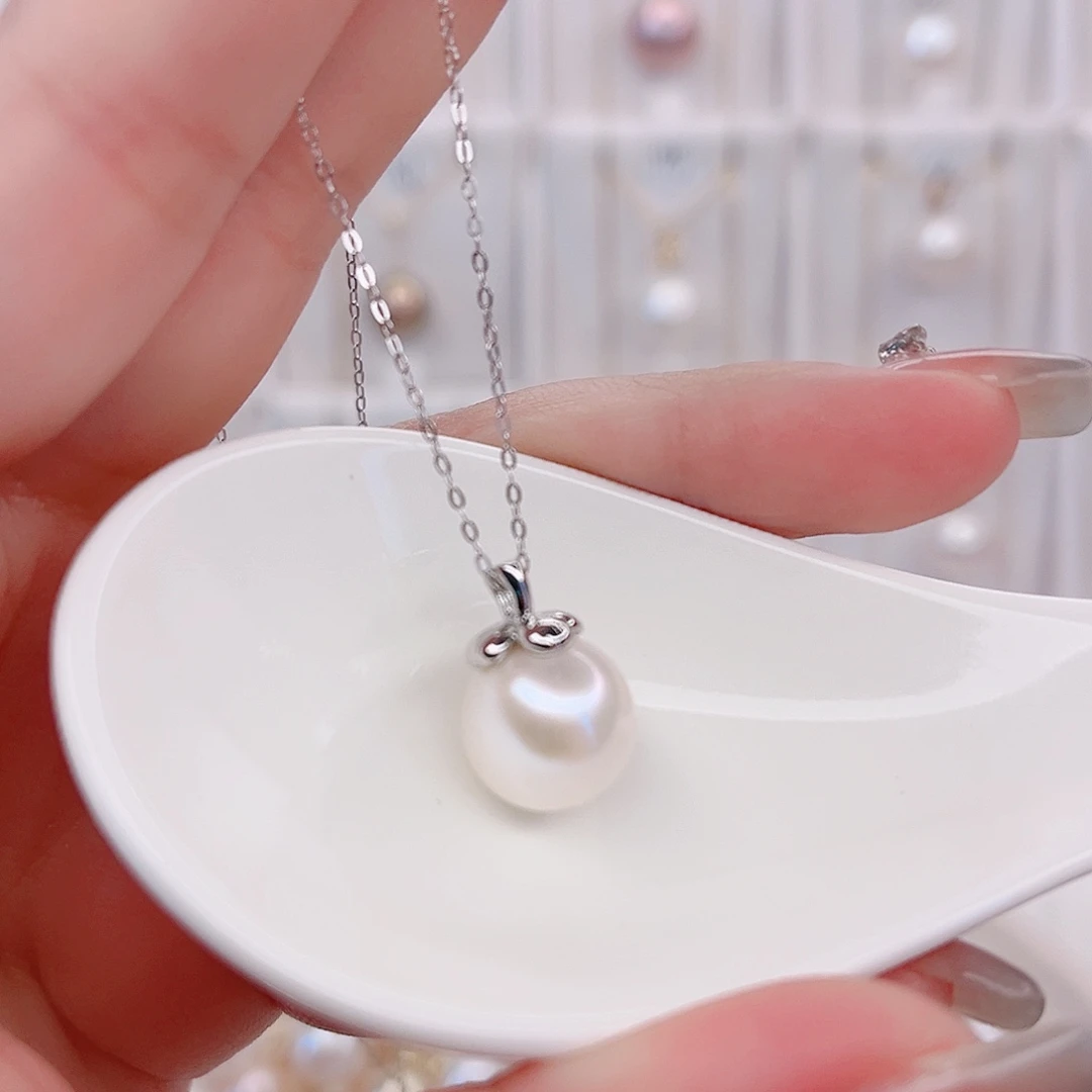 淡水珍珠未镶嵌吊坠(赠链)