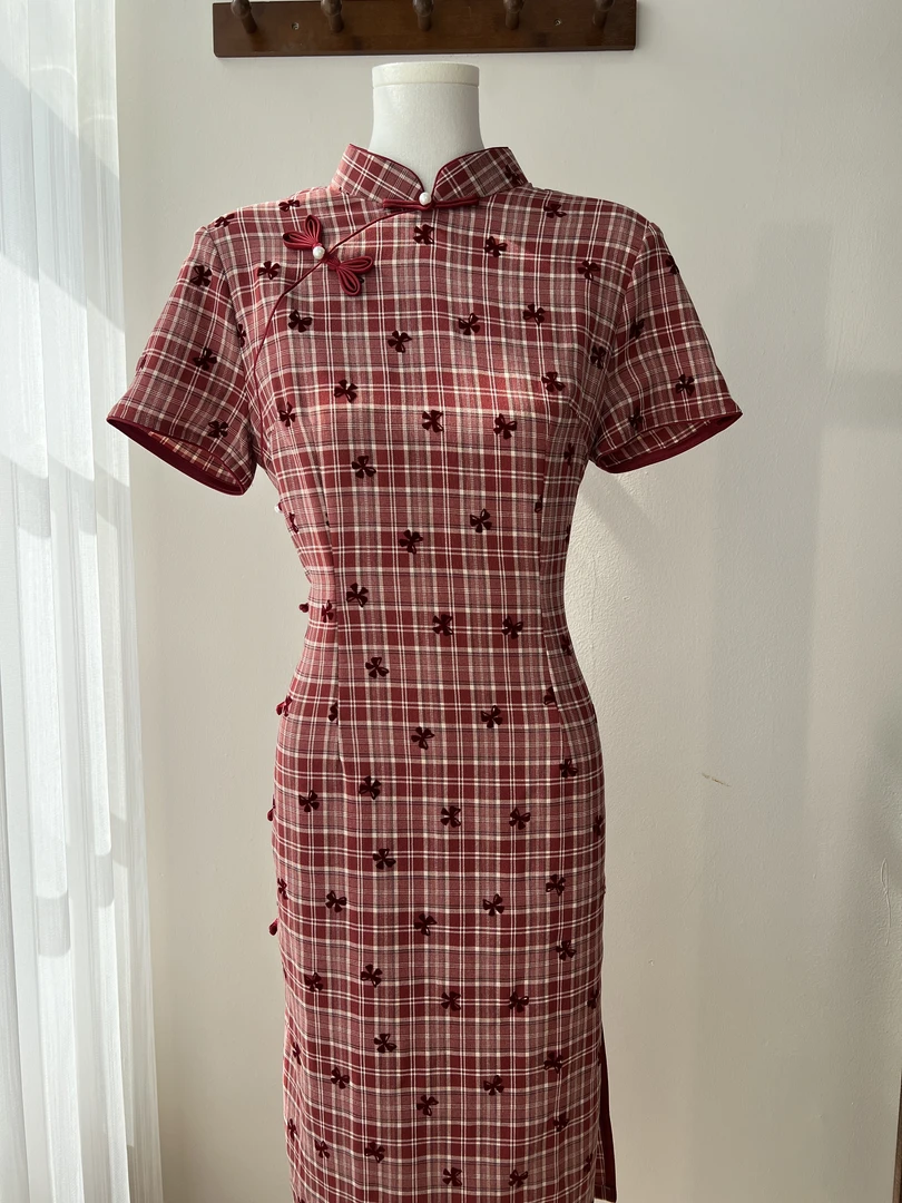 【南南】小个子旗袍年轻款2025新款日常新中式修身绝美