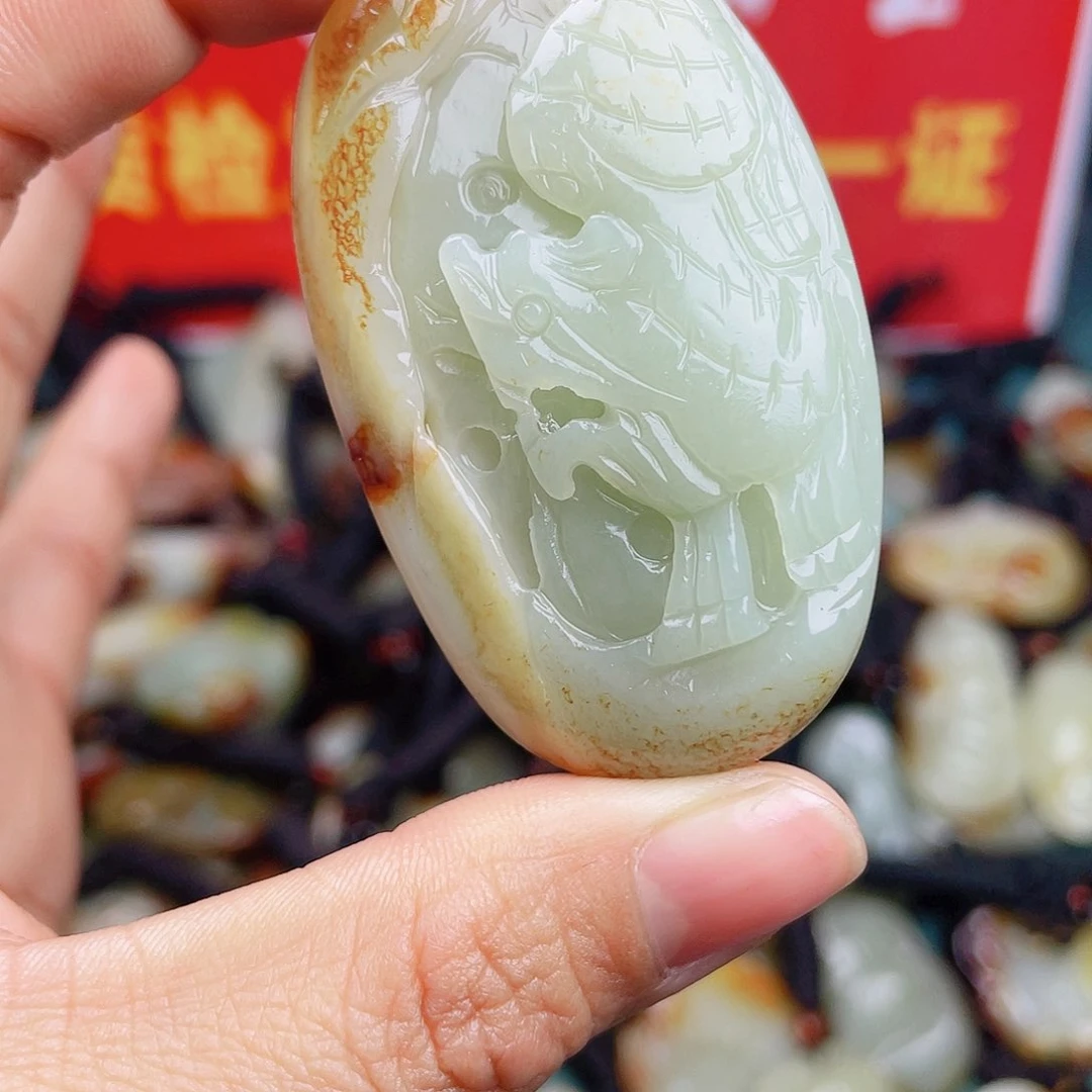 和田玉颈饰未镶嵌