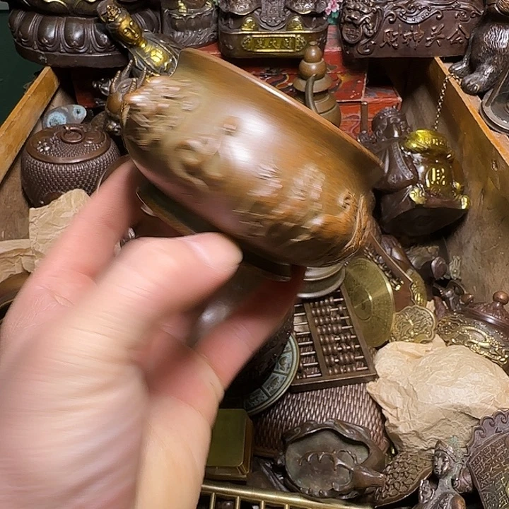 铜材质文玩摆件装饰