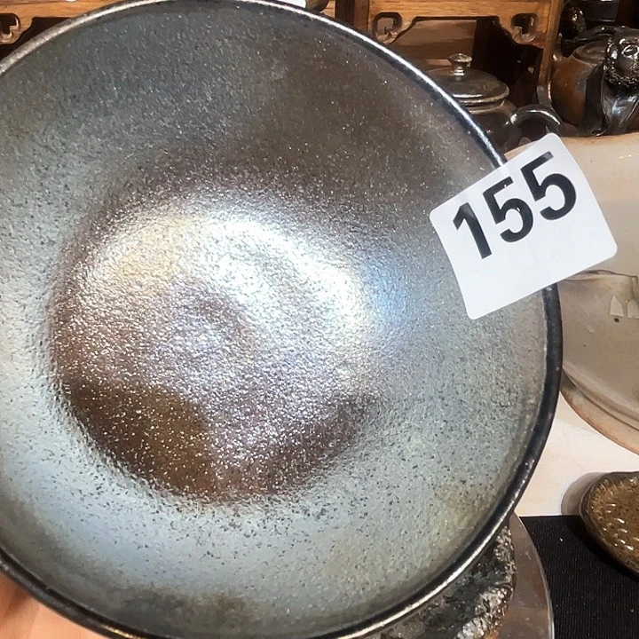 逆***流高温柴烧陶泥饭碗
