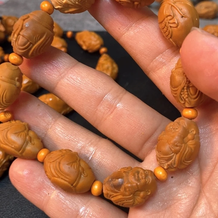 橄榄核手串/手链橄榄微瑕小小米勒