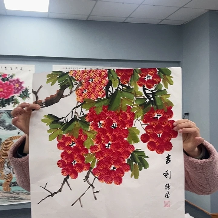 国画我是你的小可爱啊我的小可爱