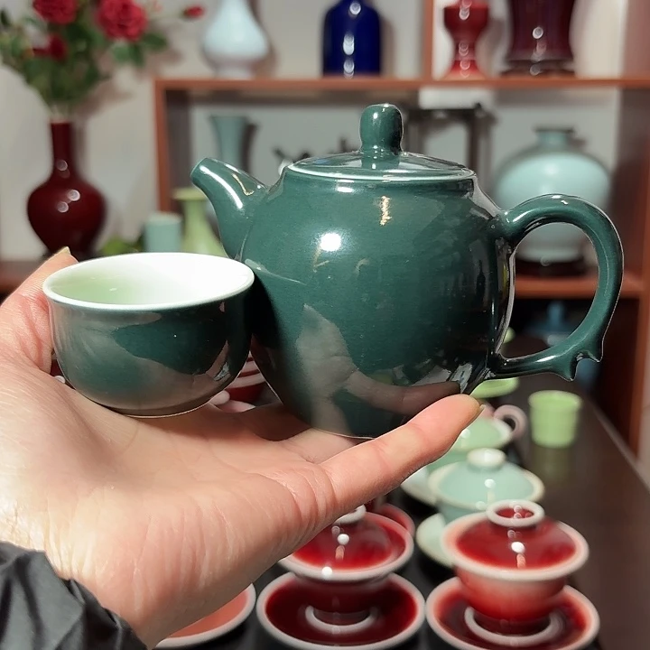 陶瓷景德镇高温陶瓷茶壶