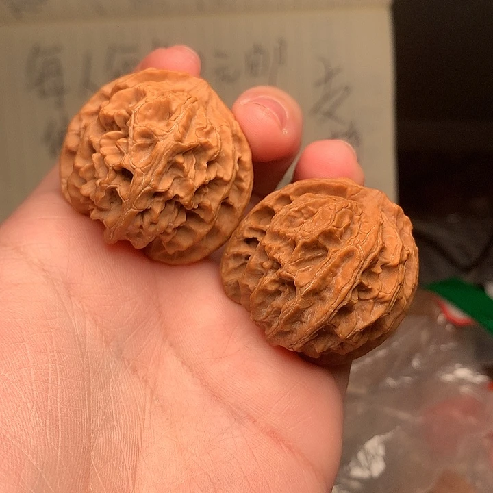 倾***诉全品38➕苹果园文玩核桃