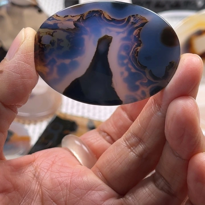 玛瑙/玉髓未镶嵌吊坠(不含链)