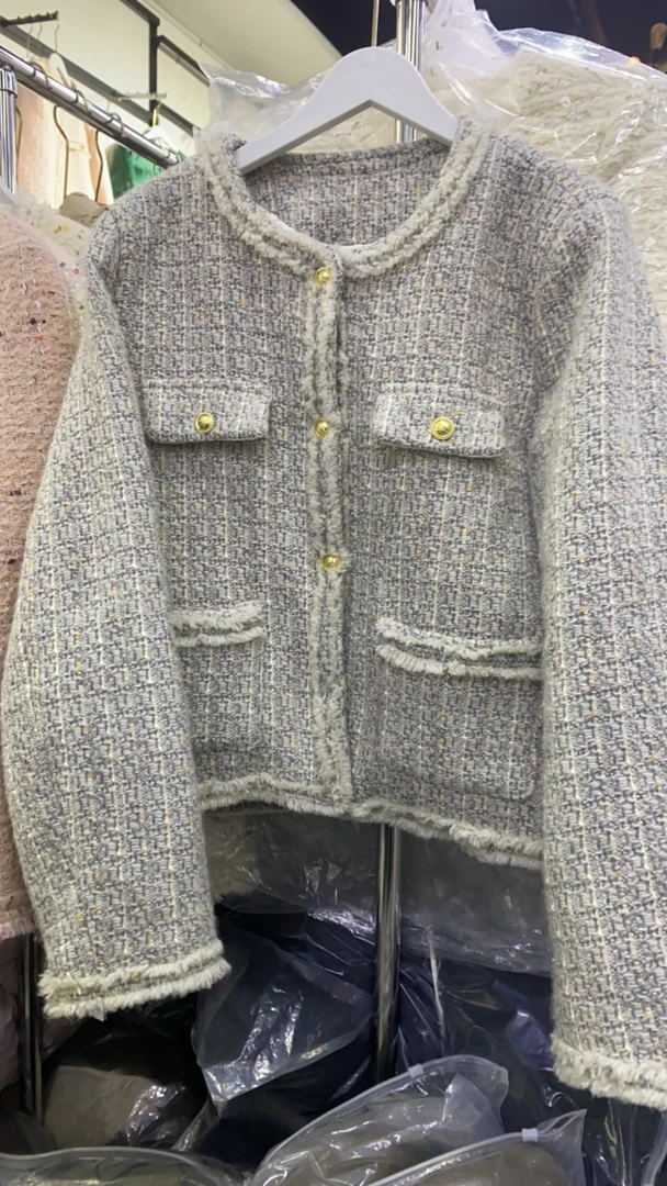 杨璇家精选小香风羽外套7202