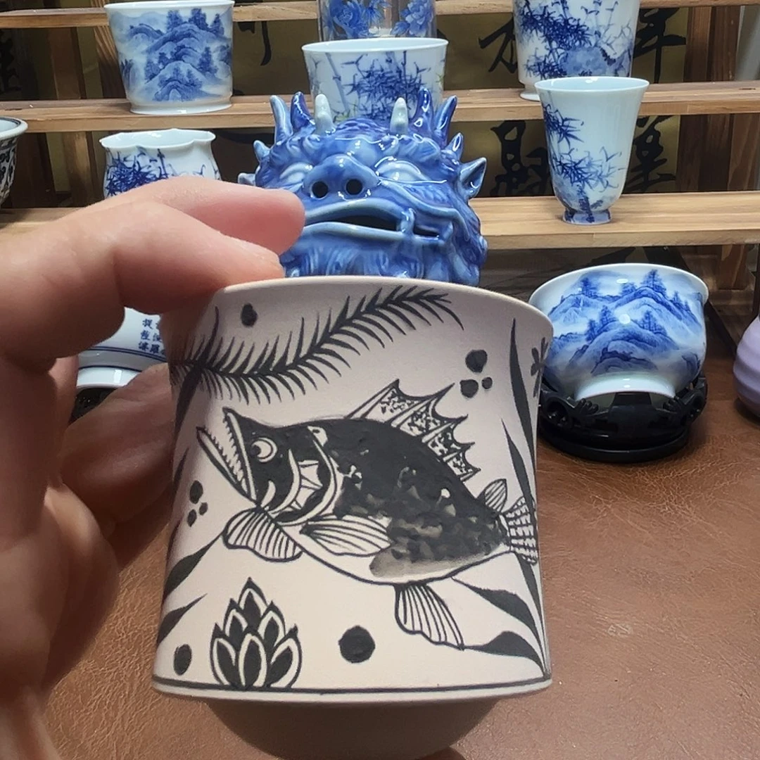 景德镇陶瓷手工手绘