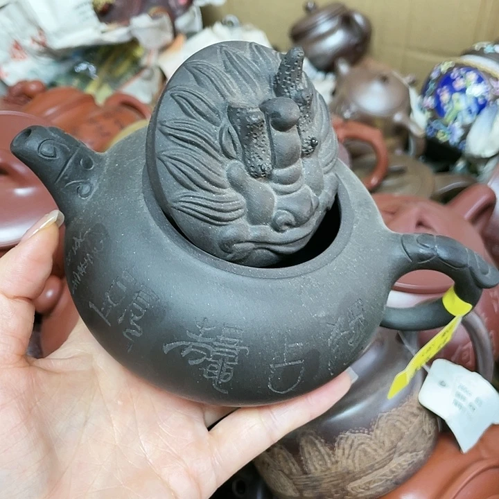 紫砂茶壶原矿手工制作
