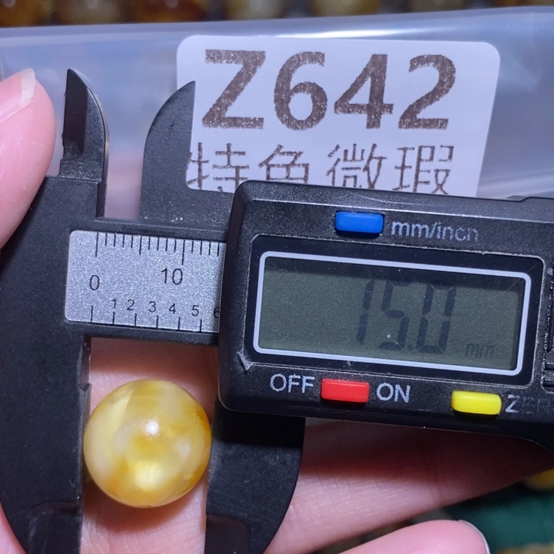 裸石琥珀足金镶嵌未镶嵌琥珀蜜蜡裸石