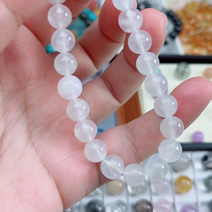 手链未镶嵌水晶月光石