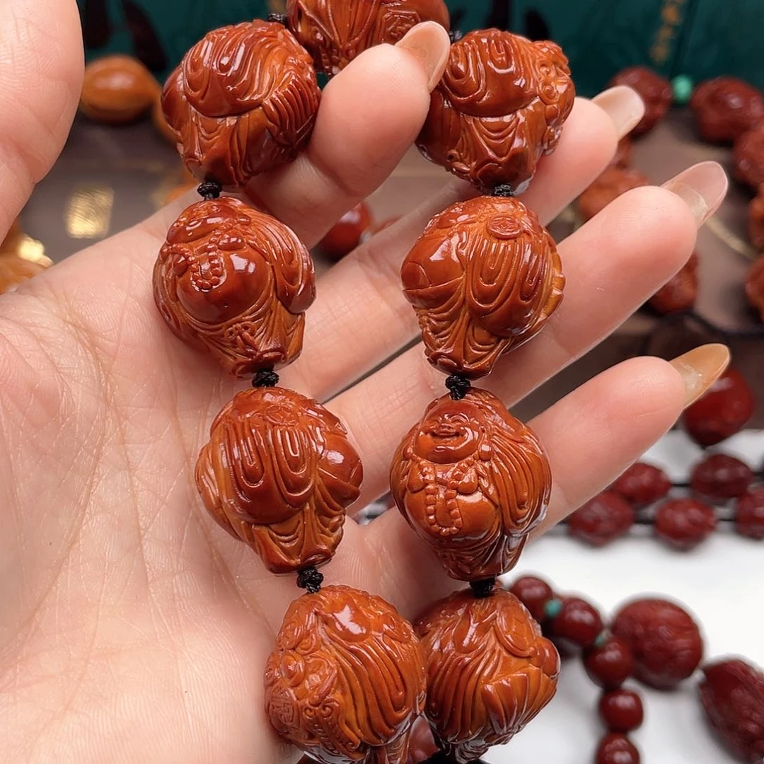 橄榄核手串尘*财弥手串